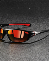 Hedda | Sportliche Polarized-Sonnenbrille in Rot
