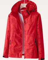 Romilly - Leichte, wasserdichte Sommerjacke in Rot