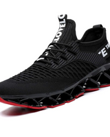 Noah | Höhensteigernde Sneaker +8CM in Schwarz Rot