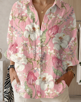 Rosalie™ | Floral Garden Top in Pink Floral