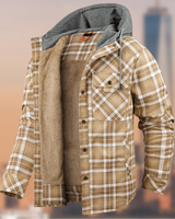 Leferando | Gefütterte Herrenjacke – Warm und Stilvoll in Marron
