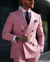 Herren Formell Anzug | Zweiteiliges in Rosa