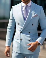 Herren Formell Anzug | Zweiteiliges in Blau