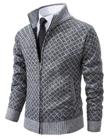 Rolland - Warm Übergangsjacke aus Baumwolle für Männer in Grau