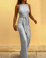 Loiry - Stilvoller Overall für Damen in Silber