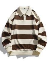Sven – Lässiger Polo-Pullover in Braun