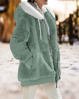 Clayton | Die bequemste Winter-Plüsch-Kapuzenjacke in Grün