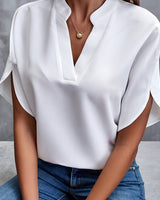 Vivi | Elegante Leichte Bluse für Damen in Weiß