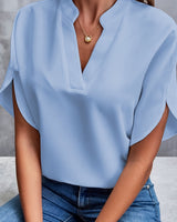 Vivi | Elegante Leichte Bluse für Damen in Blau