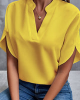 Vivi | Elegante Leichte Bluse für Damen in Gelb