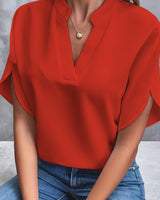 Vivi | Elegante Leichte Bluse für Damen in Rot