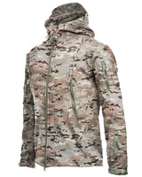 Winterjacke für Männer - FRITZ in Grün getarnt