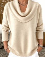 Koyce – Langarm-Strickpullover in Beige