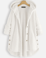 GLEN - Fleecejacke für Gemütlichkeit und Stil in Weiß