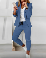Nadien - Stilvolles und bequemes Blazer-Set für Damen in Blau