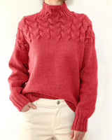 MIA – Eleganter Pullover für jeden Tag in Pastellrot