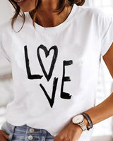 Marlene | Super stylisches T-Shirt mit extravaganten Sommer Designs in Love 1