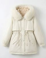 BOREALIS™ Premium Parka in Cremefarben