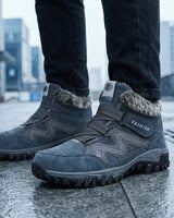 Unisex UrbanFrost™ Stiefel mit Gepolstertem Futter und Profilsohle in Blau