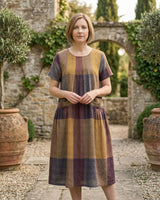 Antonella™ Fließendes Kleid im Barockstil / Eleganter Komfort für jeden Anlass in Khaki