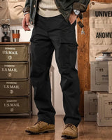 Northven™ Cargo-Hose im taktischen Look mit praktischen Taschen in Schwarz