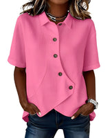 Frida | Leinenmix-Hemdbluse (1+1 GRATIS) in Rosa