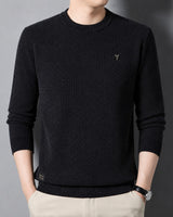Colorado™ Pullover mit Strukturstrick und Angenehmem Tragegefühl in Schwarz