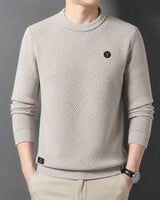 Colorado™ Pullover mit Strukturstrick und Angenehmem Tragegefühl in Beige