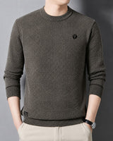 Colorado™ Pullover mit Strukturstrick und Angenehmem Tragegefühl in Grau