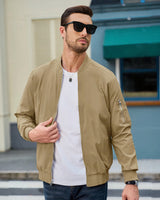 Dominus™ Jacke mit Strategischen Taschen und Premium-Passform in Khaki
