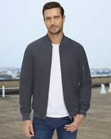 Dominus™ Jacke mit Strategischen Taschen und Premium-Passform in Dunkelgrau