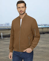 Dominus™ Jacke mit Strategischen Taschen und Premium-Passform in Braun