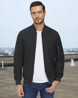 Dominus™ Jacke mit Strategischen Taschen und Premium-Passform in Schwarz