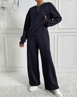 Nobile™ Premium Sweatanzug mit Minimalistischem Design in Dunkelblau