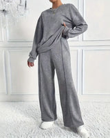 Nobile™ Premium Sweatanzug mit Minimalistischem Design in Grau