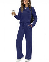 Softluxe™-Set im Lässig-Schicken Stil mit Minimalistischem Design in Marineblau