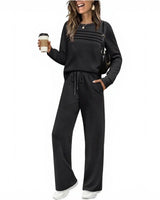 Softluxe™-Set im Lässig-Schicken Stil mit Minimalistischem Design in Schwarz