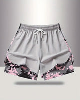 Corelle™ Shorts mit integriertem Innenfutter und maximalem Komfort in Hellgrau
