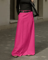 Corenne™ Eleganter Maxirock mit Modernem Design in Rosa