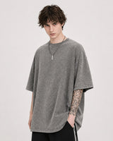 Riven™ Oversized T-Shirt mit Zeitlosem Stil in Grau