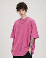 Riven™ Oversized T-Shirt mit Zeitlosem Stil in Rosérot