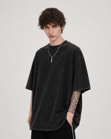Riven™ Oversized T-Shirt mit Zeitlosem Stil in Schwarz