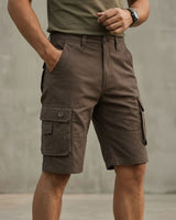 Zaykor™ Cargo Shorts mit Fortschrittlicher Elastizität und Taktischem Stil in Braun