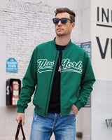 Bronx™ Varsity-Jacke mit Modernem Schnitt in Grün