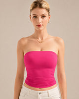 Belisse™ Bandeau-Top mit Figurbetontem Sitz und Premium-Komfort in Rosa