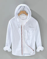 Rowan - jacke mit kapuze in Weiß