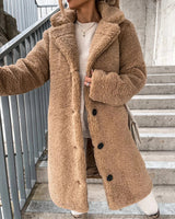 Corah | Wintermantel aus feiner Wolle in Beige