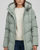 Winterparka Mit Kapuze - Emelie in Grün