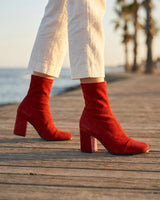 Honia – Elegante Stiefeletten in Rot