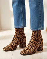 Honia – Elegante Stiefeletten in Leopard